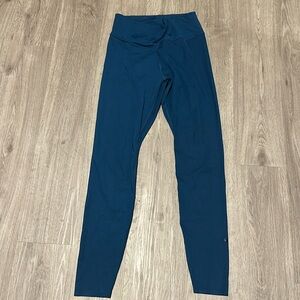 Blue Nike leggings size medium